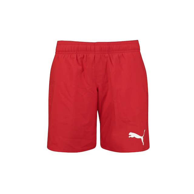 PUMA Badeshorts »PUMA SWIM BOYS MID SHORTS« schnelltrocknend, Kordelzug