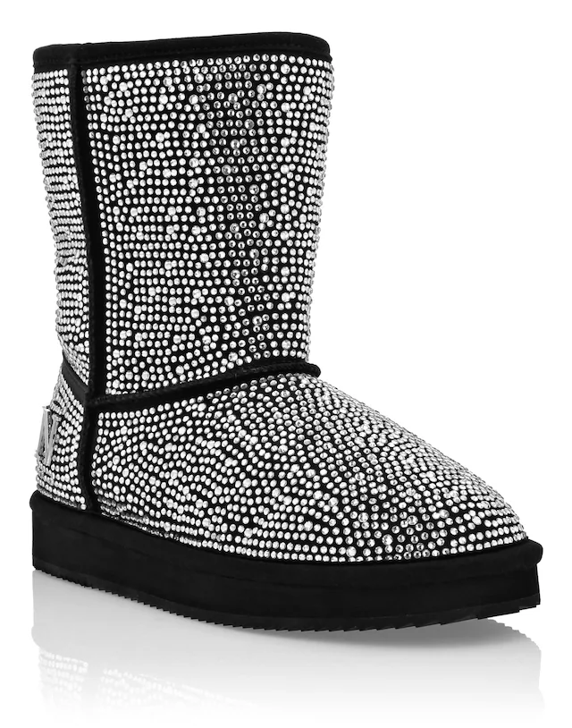 PHILIPP PLEIN Schnürstiefelette »Mit Schmucksteinen«