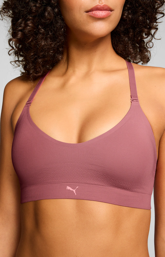 PUMA Sport-Bustier »PUMA WOMEN 3D KNIT SPORT TRIANGLE TOP 1P« wendbare und verstellbare Träger für einen personalisierten Look