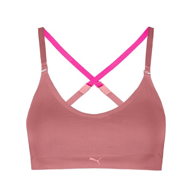 PUMA Sport-Bustier »PUMA WOMEN 3D KNIT SPORT TRIANGLE TOP 1P« wendbare und verstellbare Träger für einen personalisierten Look