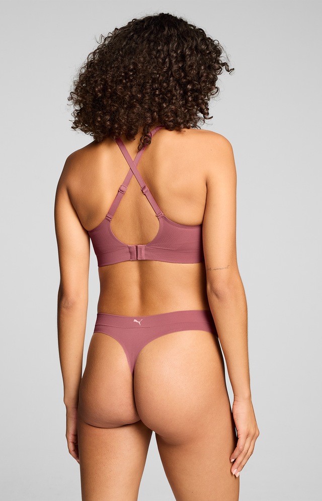 PUMA Sport-Bustier »PUMA WOMEN 3D KNIT SPORT TRIANGLE TOP 1P« wendbare und verstellbare Träger für einen personalisierten Look