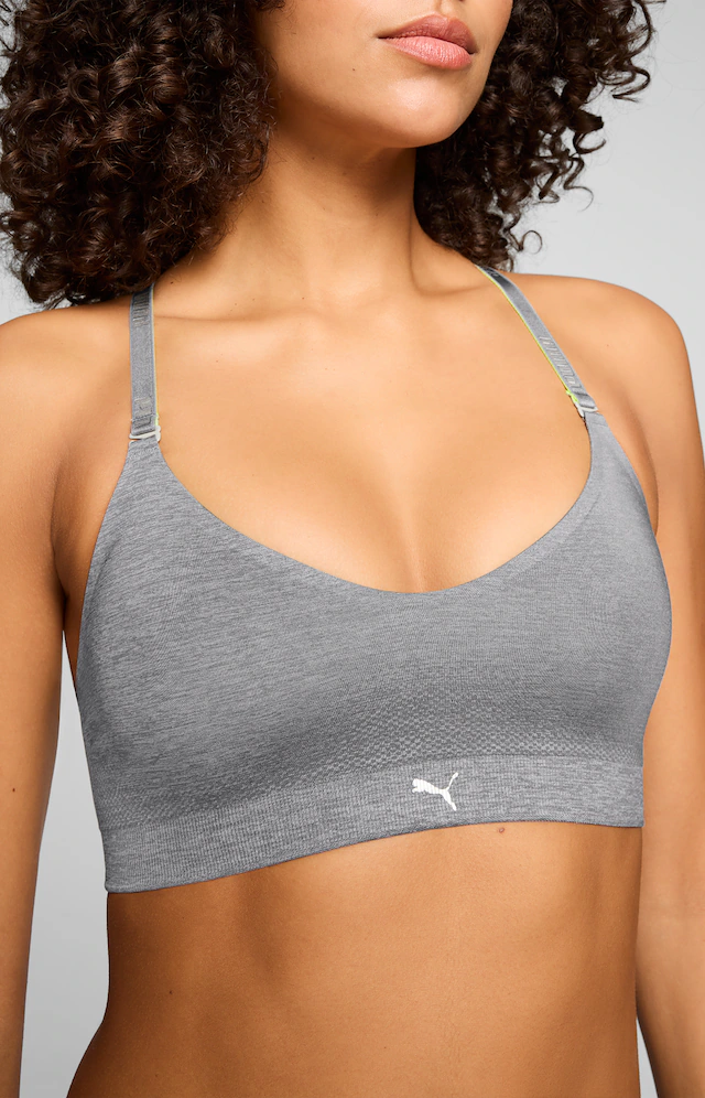 PUMA Sport-Bustier »PUMA WOMEN 3D KNIT SPORT TRIANGLE TOP 1P« wendbare und verstellbare Träger für einen personalisierten Look