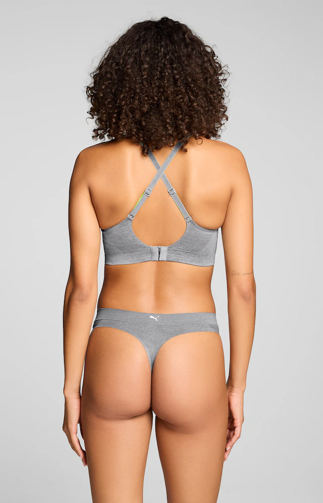 PUMA Sport-Bustier »PUMA WOMEN 3D KNIT SPORT TRIANGLE TOP 1P« wendbare und verstellbare Träger für einen personalisierten Look
