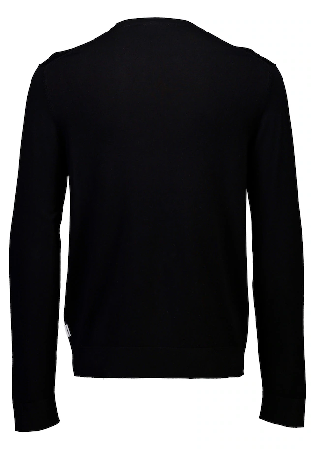 LINDBERGH Strickpullover mit Rundhals / Viskose / unifarben