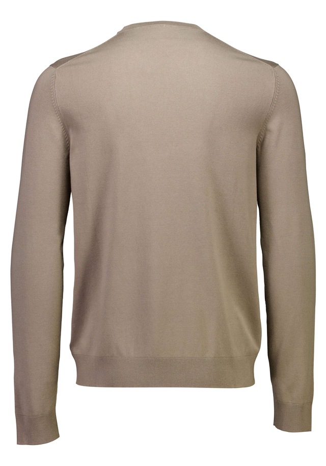 LINDBERGH Strickpullover mit Rundhals / Viskose / unifarben