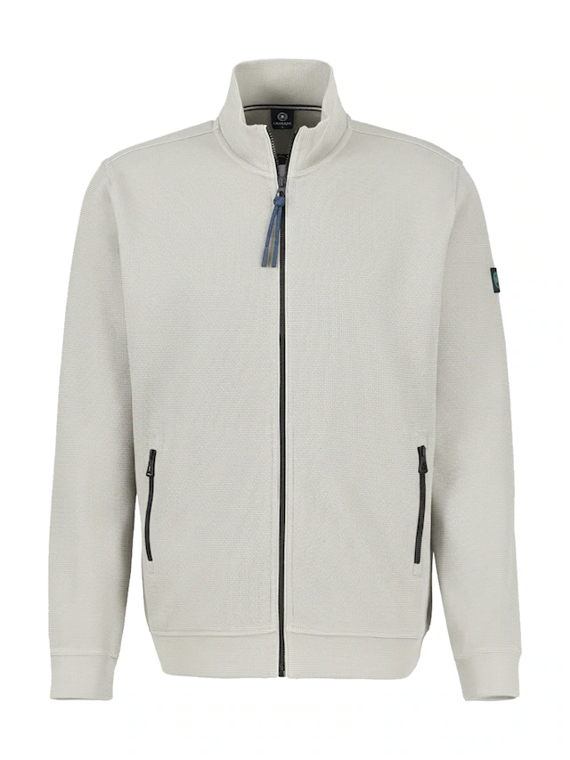 LERROS Sweatjacke »Sweatjacke aus weichem Baumwollmischgewebe«