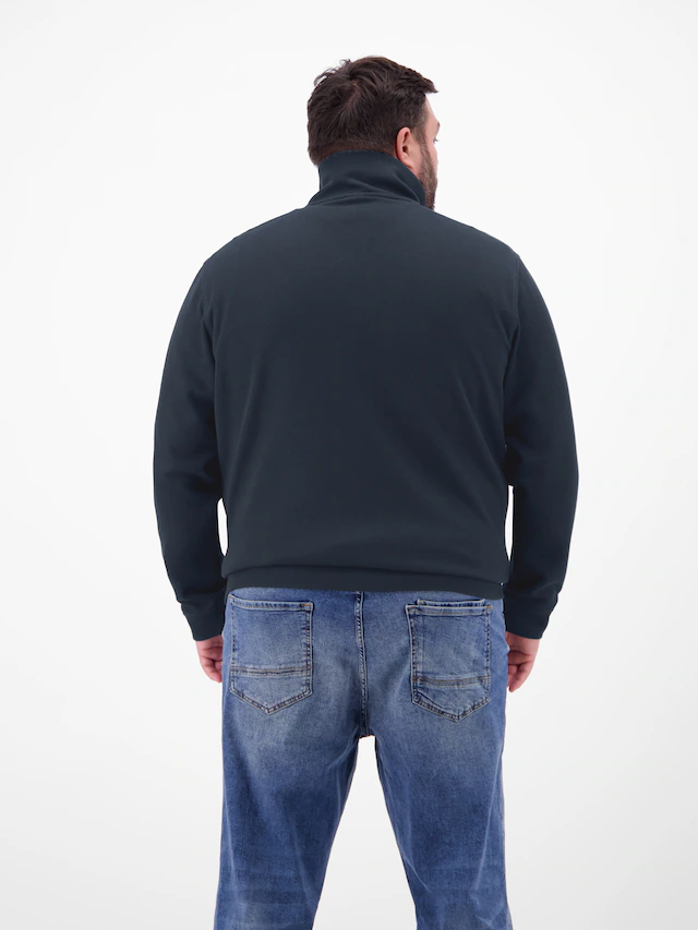 LERROS Sweatjacke »Sweatjacke aus weichem Baumwollmischgewebe«