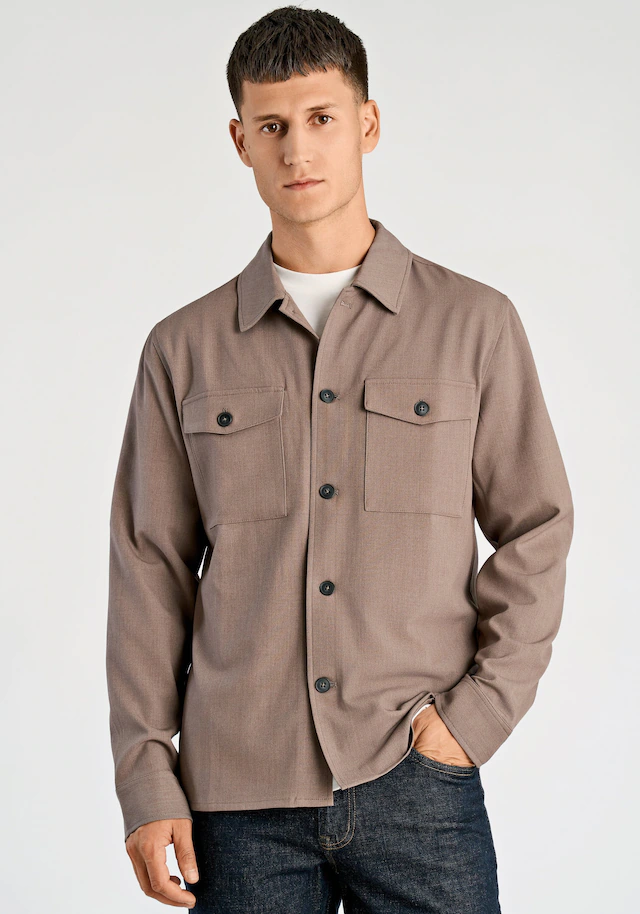 JUNK de LUXE Outdoorhemd »Hemdjacke Relaxed Fit«