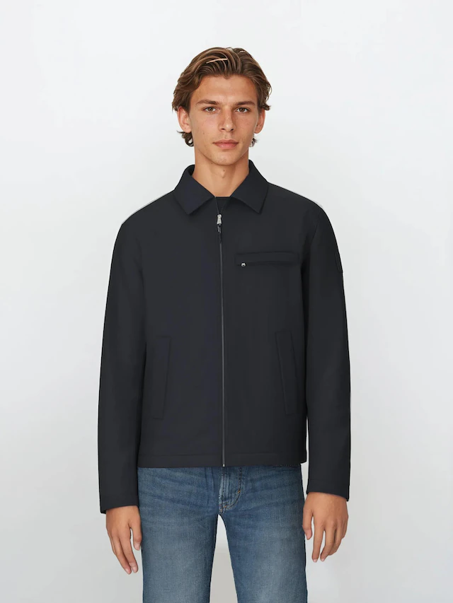 Joop Jeans Sommerjacke »Matok« ohne Kapuze Regular fit mit Umlegekragen