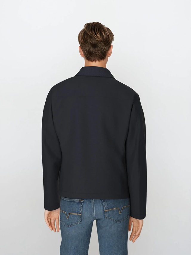 Joop Jeans Sommerjacke »Matok« ohne Kapuze Regular fit mit Umlegekragen