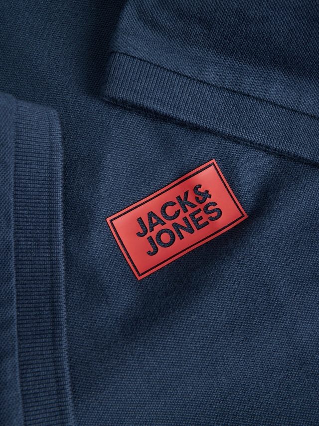 Jack & Jones Poloshirt »JJRUSH POLO SS« Baumwolle, regular fit