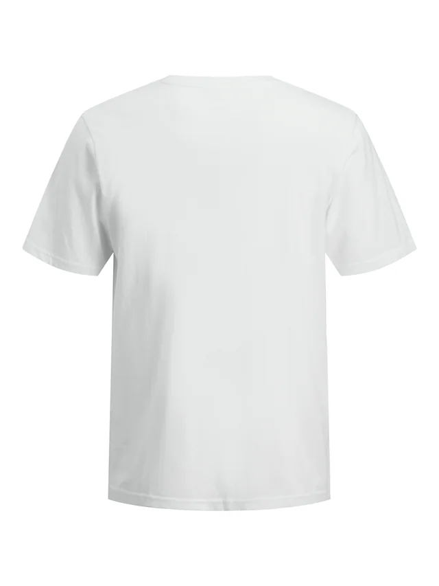 Jack & Jones T-Shirt »JJROCHE TEE SS CREW NECK« Baumwolle, regular fit
