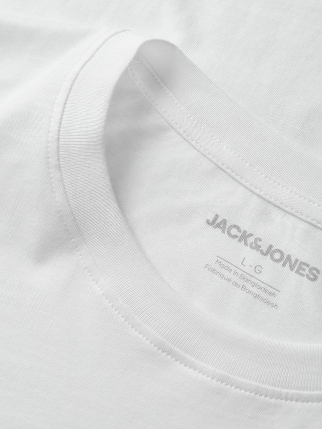Jack & Jones T-Shirt »JJROCHE TEE SS CREW NECK« Baumwolle, regular fit