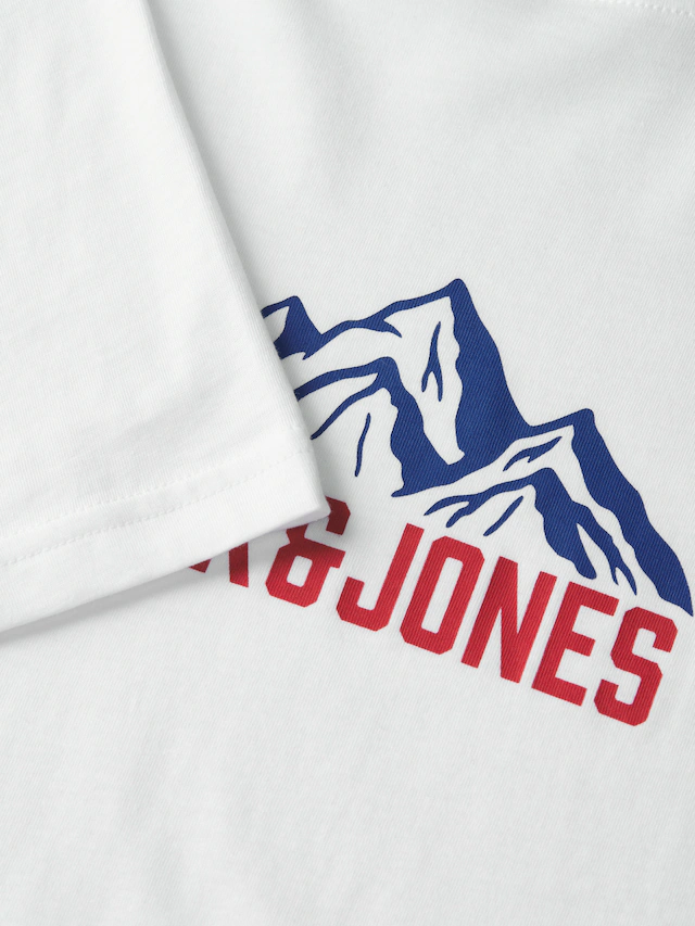 Jack & Jones T-Shirt »JJROCHE TEE SS CREW NECK« Baumwolle, regular fit