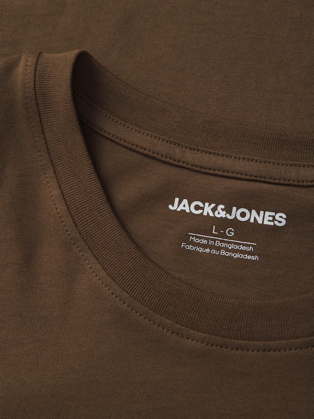 Jack & Jones T-Shirt »JJROCHE TEE SS CREW NECK« Baumwolle, regular fit