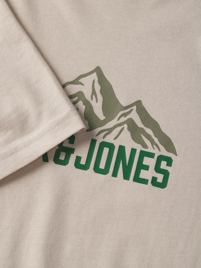 Jack & Jones T-Shirt »JJROCHE TEE SS CREW NECK« Baumwolle, regular fit