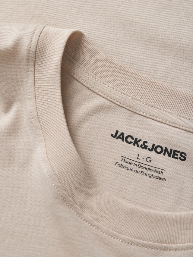 Jack & Jones T-Shirt »JJROCHE TEE SS CREW NECK« Baumwolle, regular fit