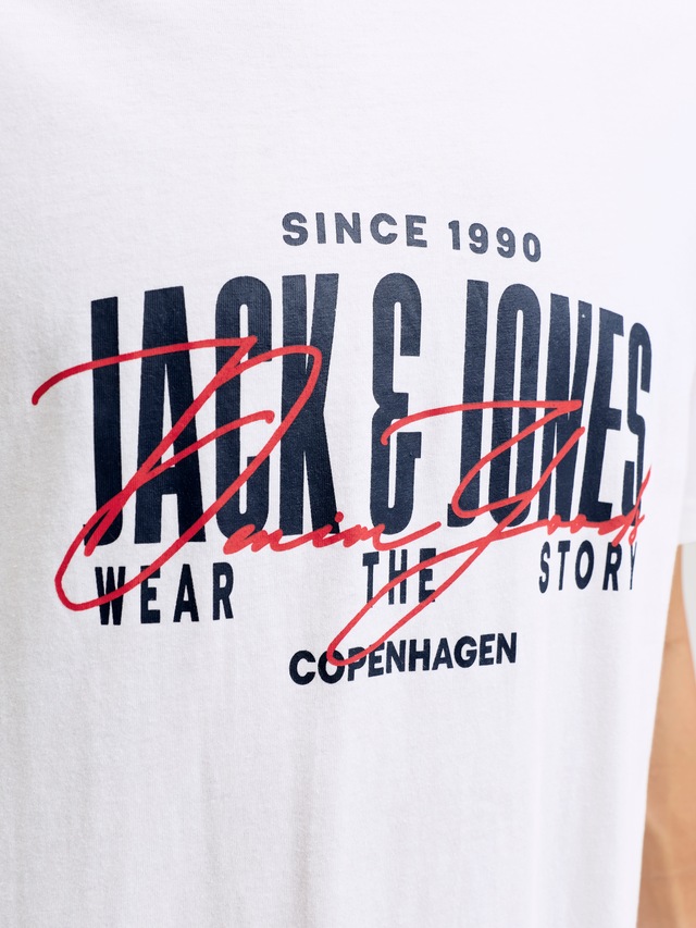 Jack & Jones PlusSize T-Shirt »JJAERO TEE SS CREW NECK PLS« Baumwolle, regular fit