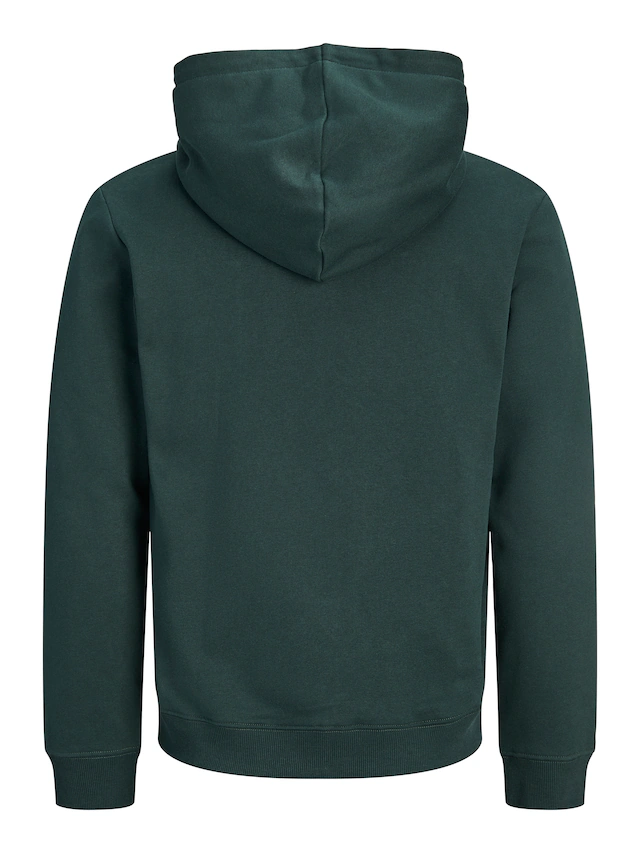 Jack & Jones Kapuzensweatjacke »JJAERO SWEAT ZIP HOOD« Materialmix, regular fit