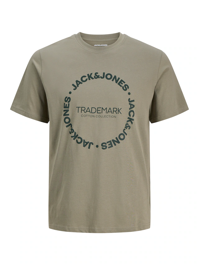 Jack & Jones T-Shirt »JJBENSON TEE SS CREW NECK« Baumwolle, regular fit