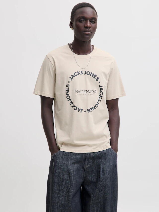 Jack & Jones T-Shirt »JJBENSON TEE SS CREW NECK« Baumwolle, regular fit