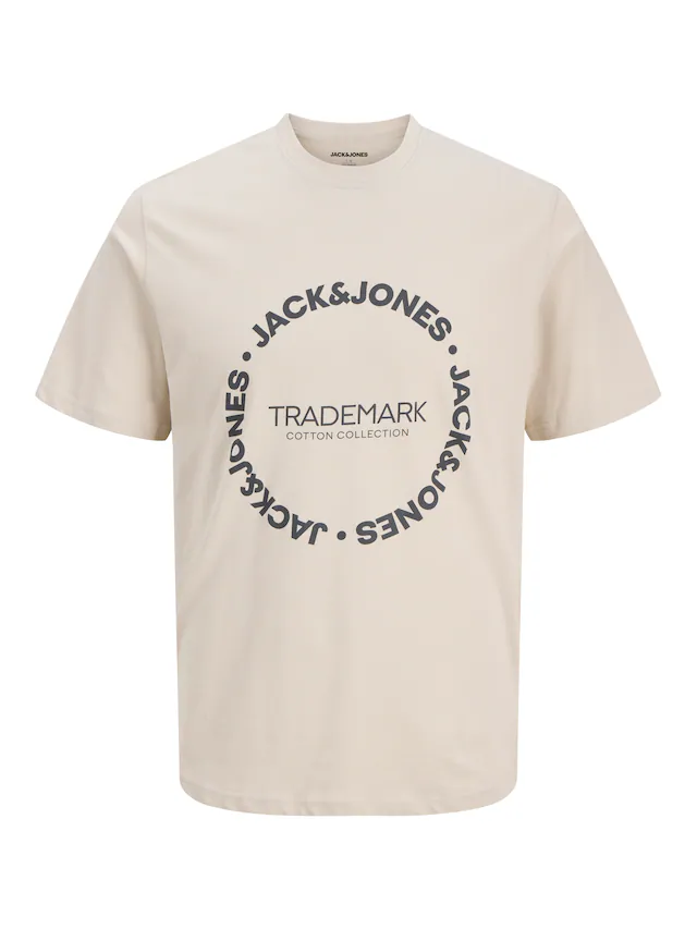 Jack & Jones T-Shirt »JJBENSON TEE SS CREW NECK« Baumwolle, regular fit