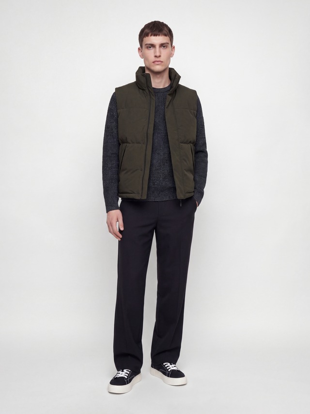 Jack & Jones Rundhalspullover »JJLUKE KNIT CREW NECK AW26« Materialmix, regular fit