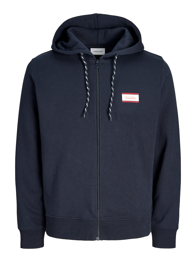 Jack & Jones Kapuzensweatjacke »JJBUSTER SWEAT ZIP HOOD BTS« Baumwollmischung, regular Fit