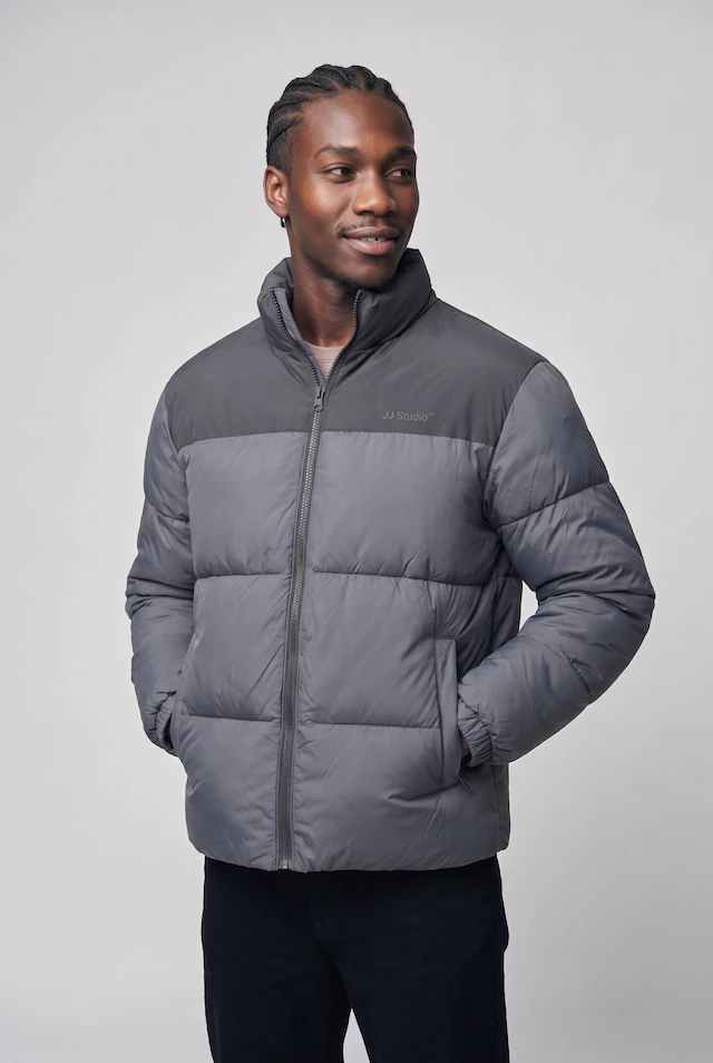 Jack & Jones Steppjacke »JJRAZE COLLAR STAND PUFFER« Kunstfaser, regular fit