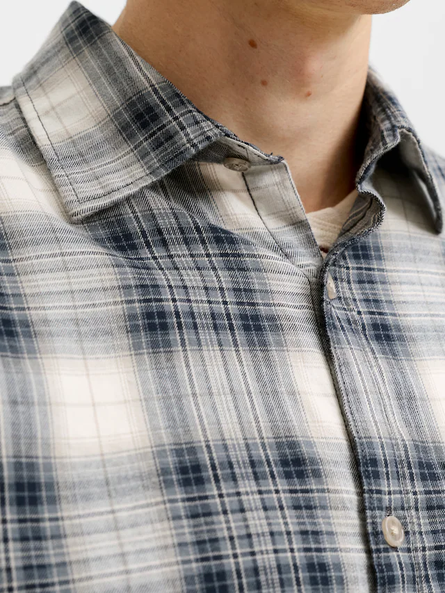 Jack & Jones Langarmhemd »JJJAMES FLANNEL SHIRT L/S« Baumwolle, regular fit