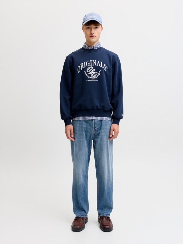 Jack & Jones »JJIEDDIE JJORIGINAL SQ« Baumwolle, loose fit