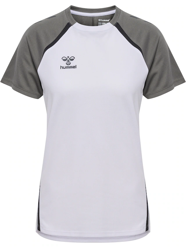 hummel Trainingsshirt »HMLLEAD 2.0 JERSEY S/S WOMAN« sportliche Passform, kurze Ärmel, atmungsaktives Material
