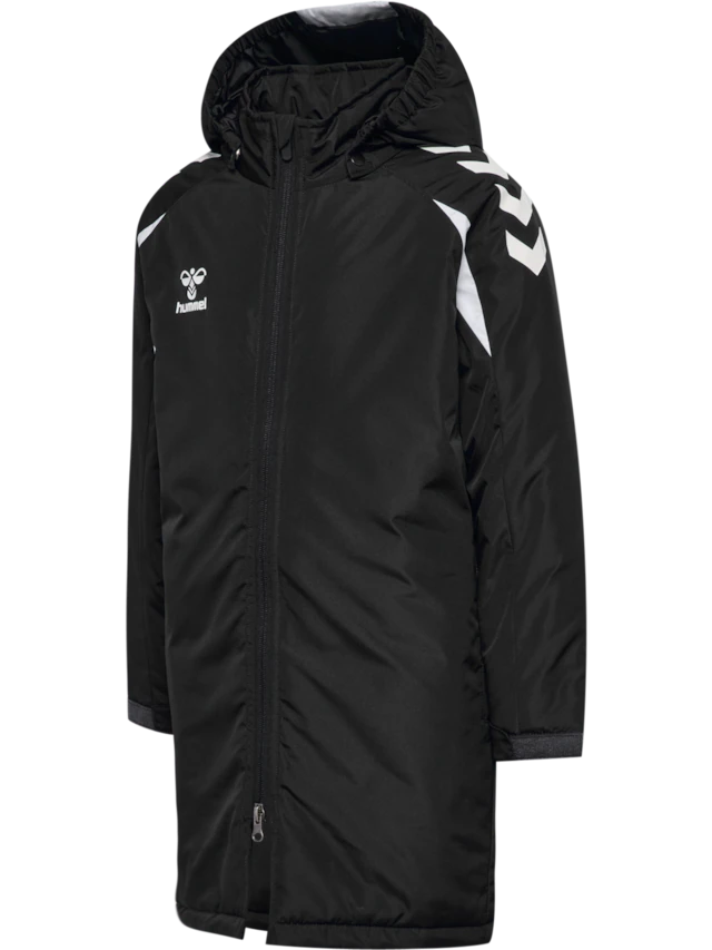 hummel Stadionjacke »HMLCORE 2.0 BENCH JACKET KIDS« für Kinder und Jugendliche, wärmend, für vor und nach dem Training