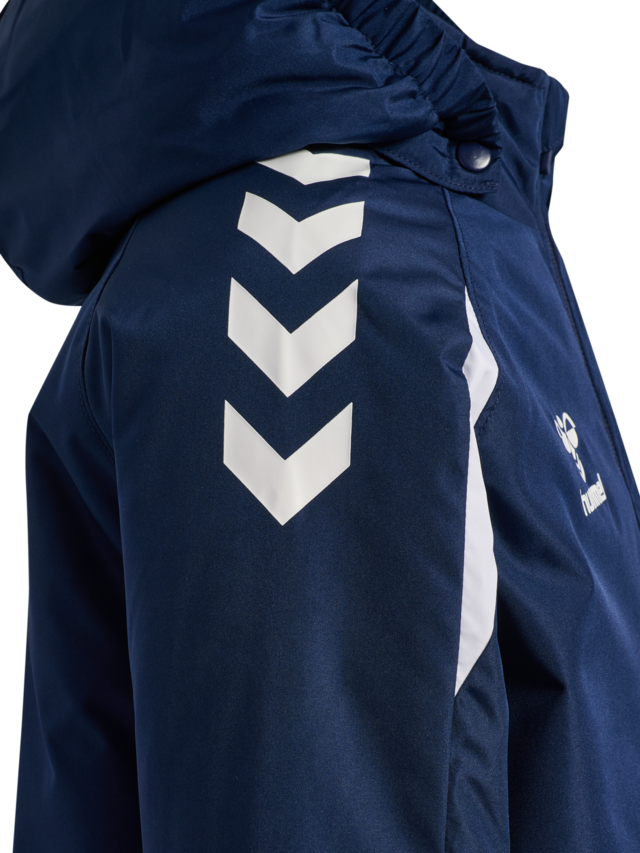 hummel Stadionjacke »HMLCORE 2.0 BENCH JACKET KIDS« für Kinder und Jugendliche, wärmend, für vor und nach dem Training