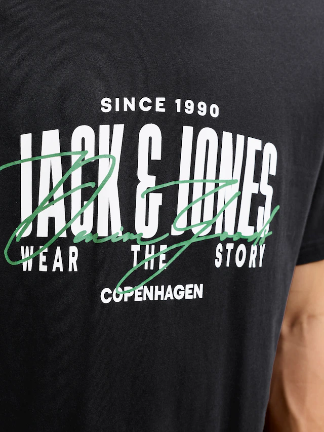 Jack & Jones PlusSize T-Shirt »JJAERO TEE SS CREW NECK PLS« Baumwolle, regular fit