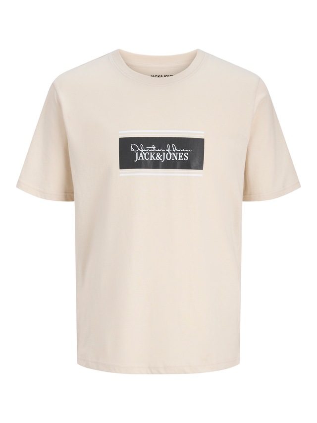 Jack & Jones PlusSize Rundhalsshirt »JJBUSTER TEE SS CREW NECK BTS SN PLS« Baumwolle, regular fit