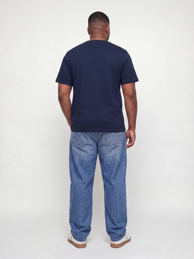 Jack & Jones PlusSize Rundhalsshirt »JJBUSTER TEE SS CREW NECK BTS SN PLS« Baumwolle, regular fit
