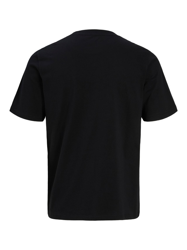 Jack & Jones PlusSize Rundhalsshirt »JJMUNK TEE SS CREW NECK SN PLS« Baumwolle, normal geschnitten