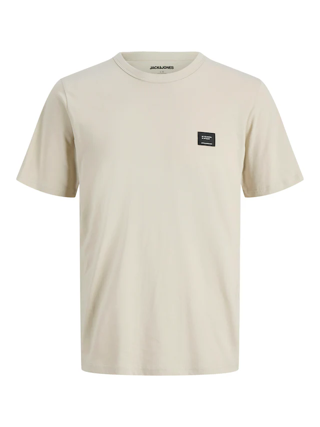 Jack & Jones Rundhalsshirt »JJCLEVELAND TEE SS CREW NECK SN« Baumwolle, regular fit