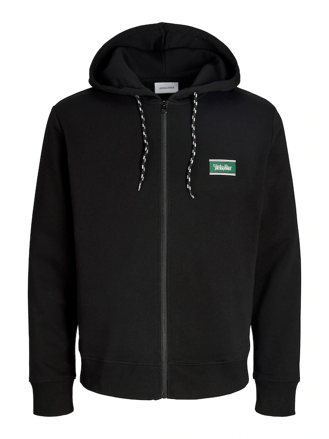 Jack & Jones PlusSize Kapuzensweatjacke »JJBUSTER SWEAT ZIP HOOD BTS PLS« Baumwollmischung,