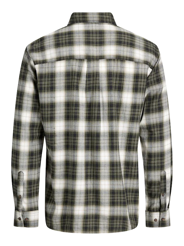 Jack & Jones PlusSize Langarmhemd »JJJAMES FLANNEL SHIRT L/S PLS« Baumwolle, regular fit