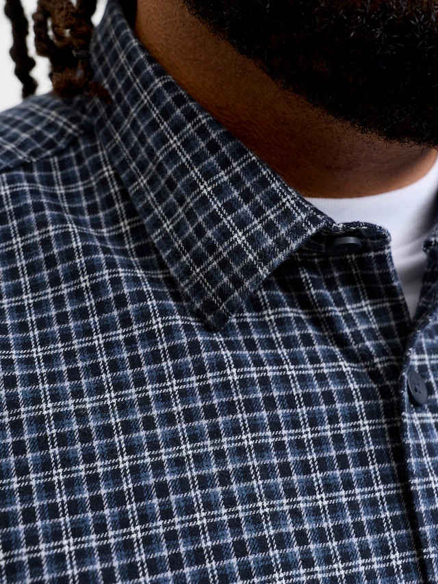 Jack & Jones PlusSize Langarmhemd »JJCARTER CHECK SHIRT LS SN PLS« Baumwolle, relaxed fit