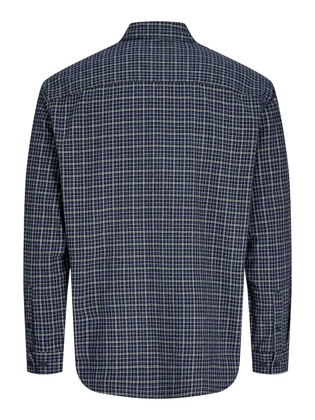 Jack & Jones PlusSize Langarmhemd »JJCARTER CHECK SHIRT LS SN PLS« Baumwolle, relaxed fit