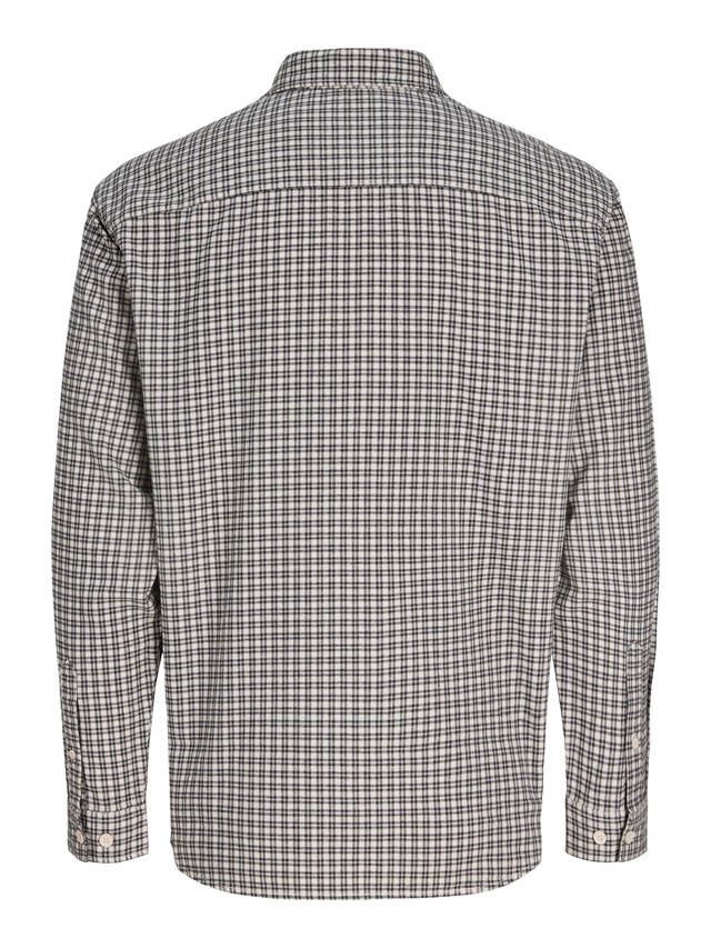 Jack & Jones PlusSize Langarmhemd »JJCARTER CHECK SHIRT LS SN PLS« Baumwolle, relaxed fit