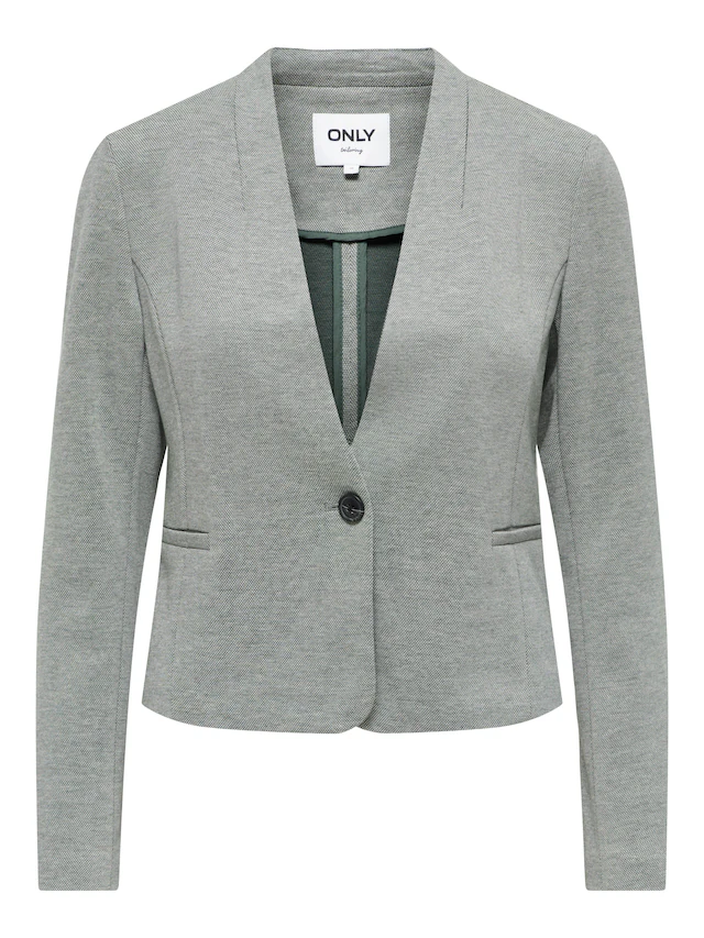 ONLY Kurzblazer »ONLSELKIE L/S MEL FIT BLAZER TLR« Materialmix, regular fit