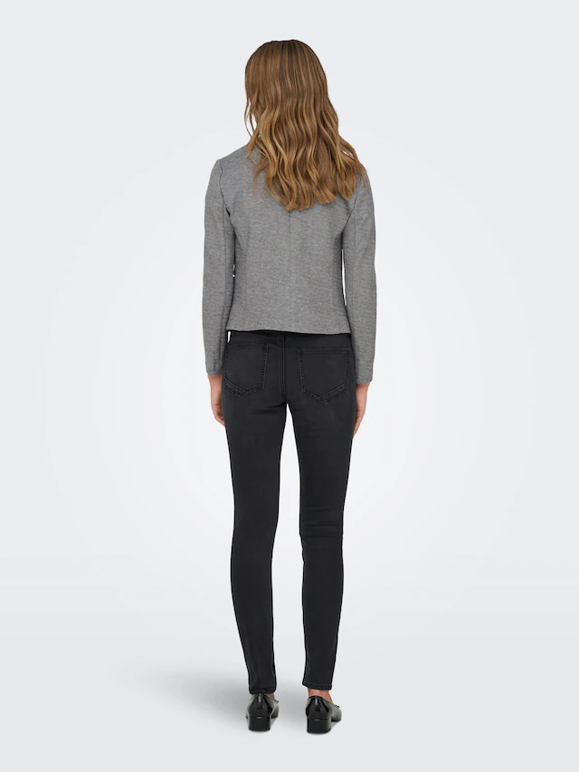 ONLY Kurzblazer »ONLSELKIE L/S MEL FIT BLAZER TLR« Materialmix, regular fit