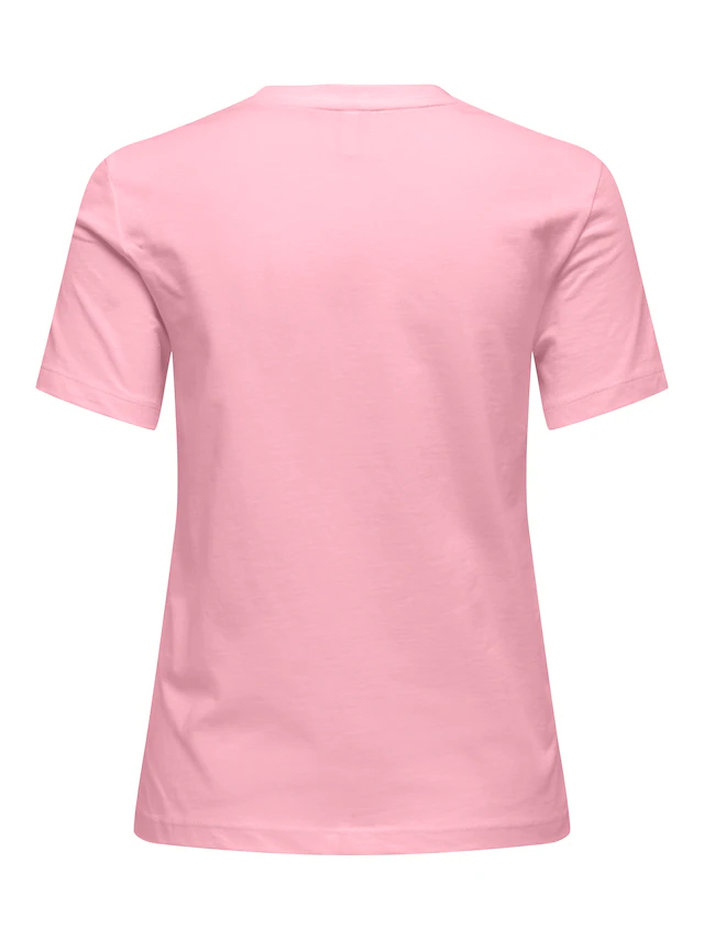 ONLY Kurzarmshirt »ONLKITA LIFE S/S TOP BOX JRS« Baumwolle, regular fit, Rundhals