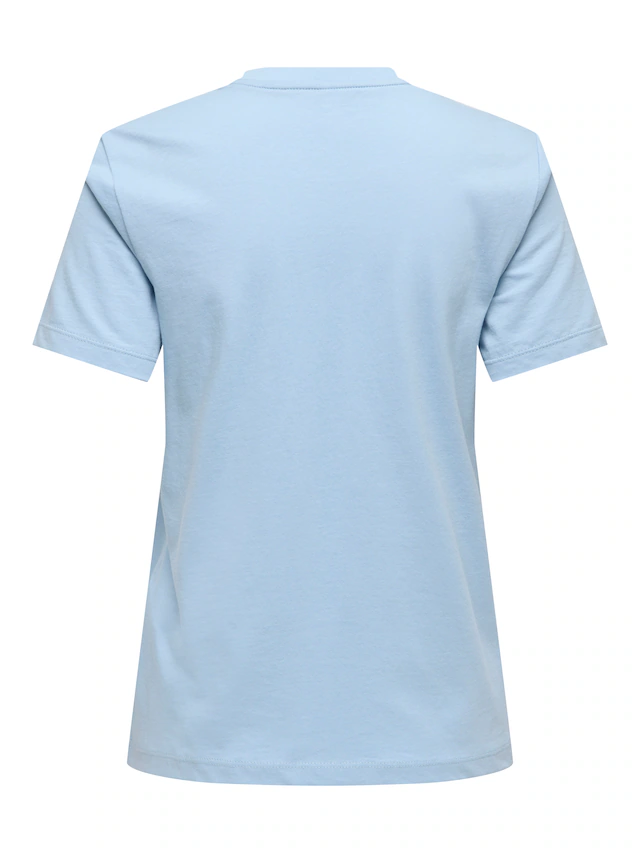 ONLY Kurzarmshirt »ONLKITA LIFE S/S TOP BOX JRS« Baumwolle, regular fit, Rundhals