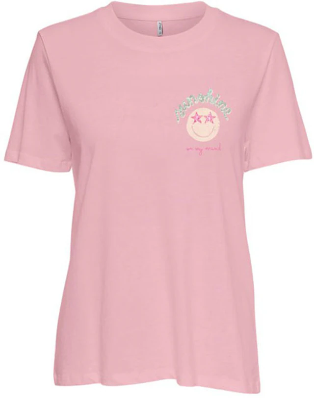 ONLY Kurzarmshirt »ONLKITA S/S TEE JRS NOOS« Baumwolle, regular fit