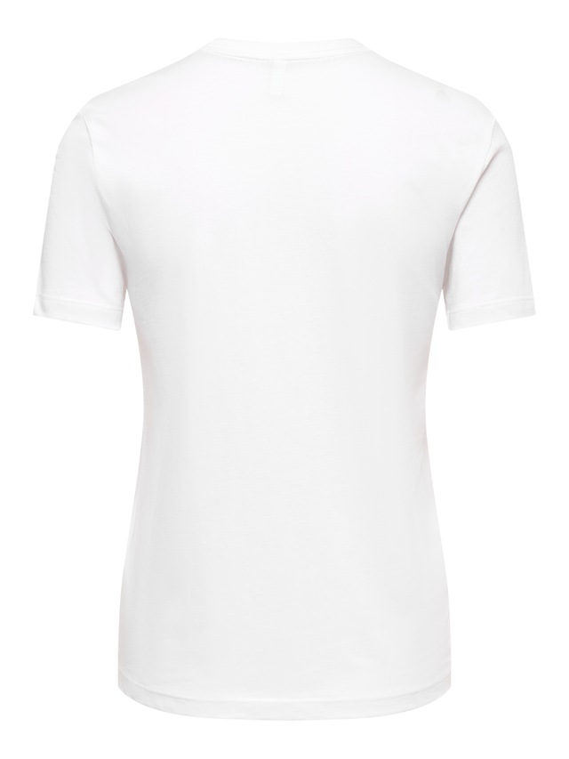 ONLY Kurzarmshirt »ONLKITA S/S TEE JRS NOOS« Baumwolle, regular fit